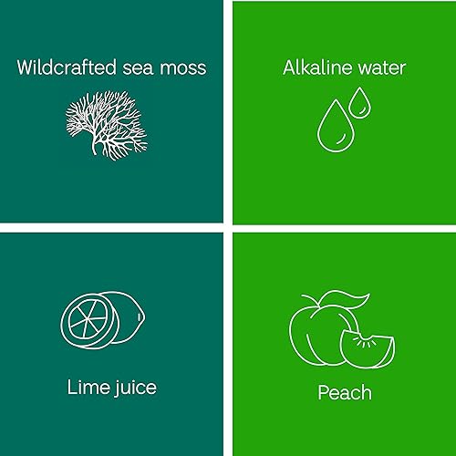 Miniatura 4 de Gel de musgo marino (melocotón)