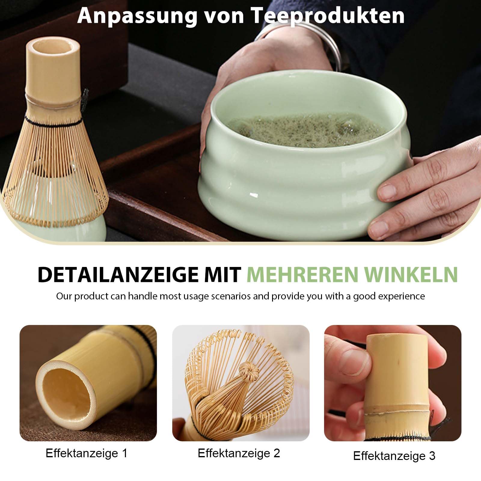 Ku00f6pa Set Med 5 Matcha Set, Kvast Visp Sku00e5l Av Keramik Tesked Visphaallare Japanska Tillbehoer Foer Ceremoni Perfekt Uppsaettning Tillredning 1920258824 Ku00f6pa Set Med 5 Matcha Set, Kvast Visp Sku00e5l Av Keramik Tesked Visphaallare Japanska Tillbehoer Foer Ceremoni Perfekt Uppsaettning Tillredning 1920258824