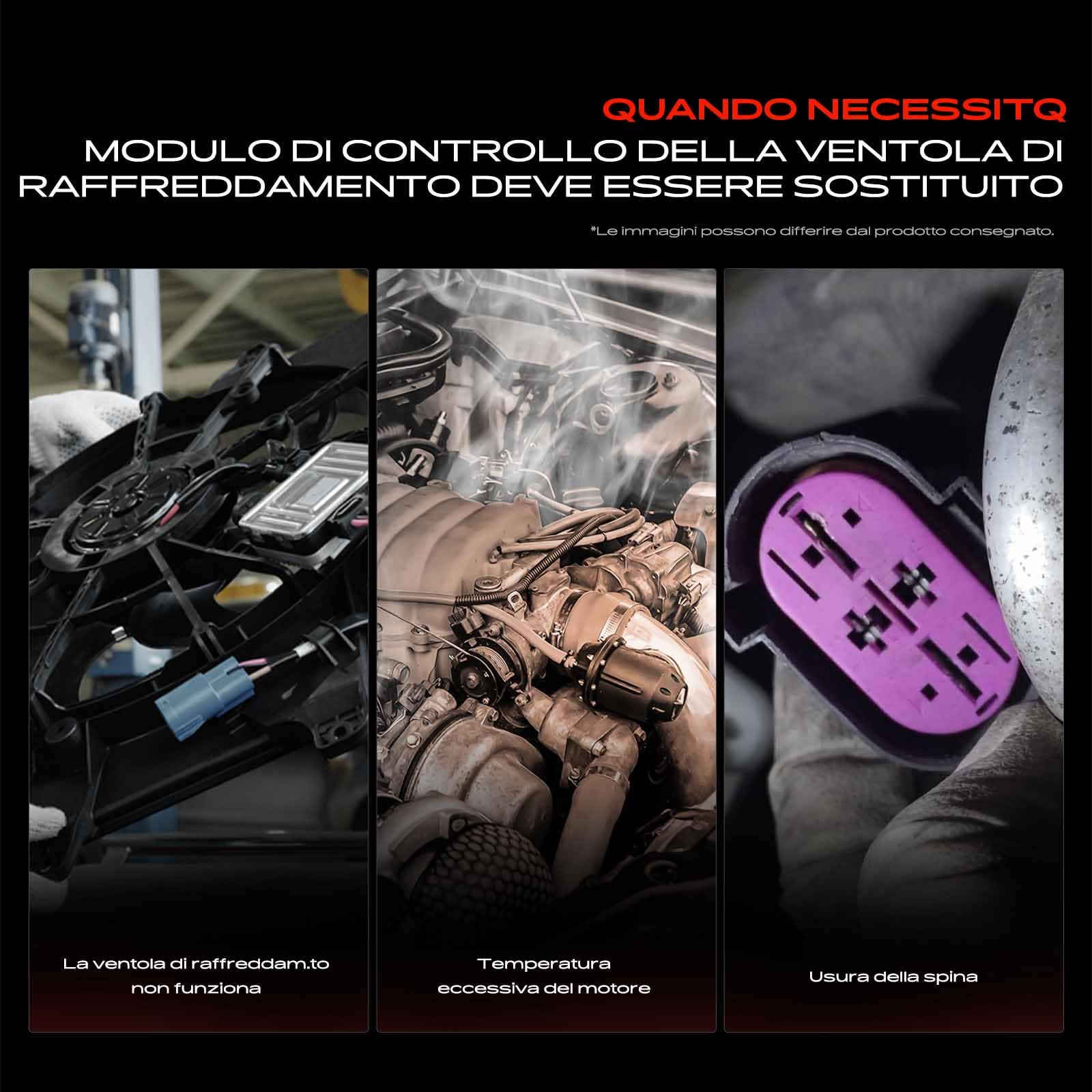 Frankberg Modulo di Controllo del Radiatore 4-Poli Compatibile con Focus III