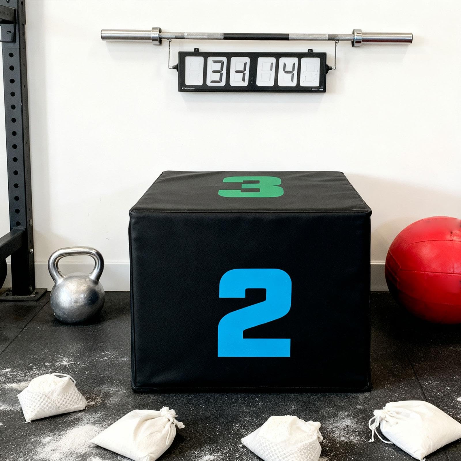 Jump Box Jumping Agility Portable Jump Training Antiscivolo Pliometrico Box per Squat Allenamento Condizionamento Allenamento della