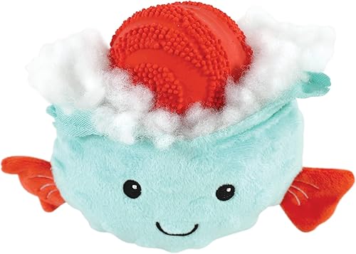 Miniatura 8 de Luvable Friends Unisex Baby Squeaky Plush Dog Toy with Rope