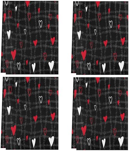 Miniatura 8 de XMNYGJ Toallas de cocina con temática de aviones súper absorbentes y suaves, 17.7 x 28.3 pulgadas, paños de limpieza reutilizables con lazo para