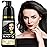 Onilyua Instant Black Hair Shampoo, 3 in 1 Natural Hair Dye Shampoo with Herbs, Cover Greys Hair for Men & Women, Permanent Hair Color - Ammonia Free 400ml (Black)