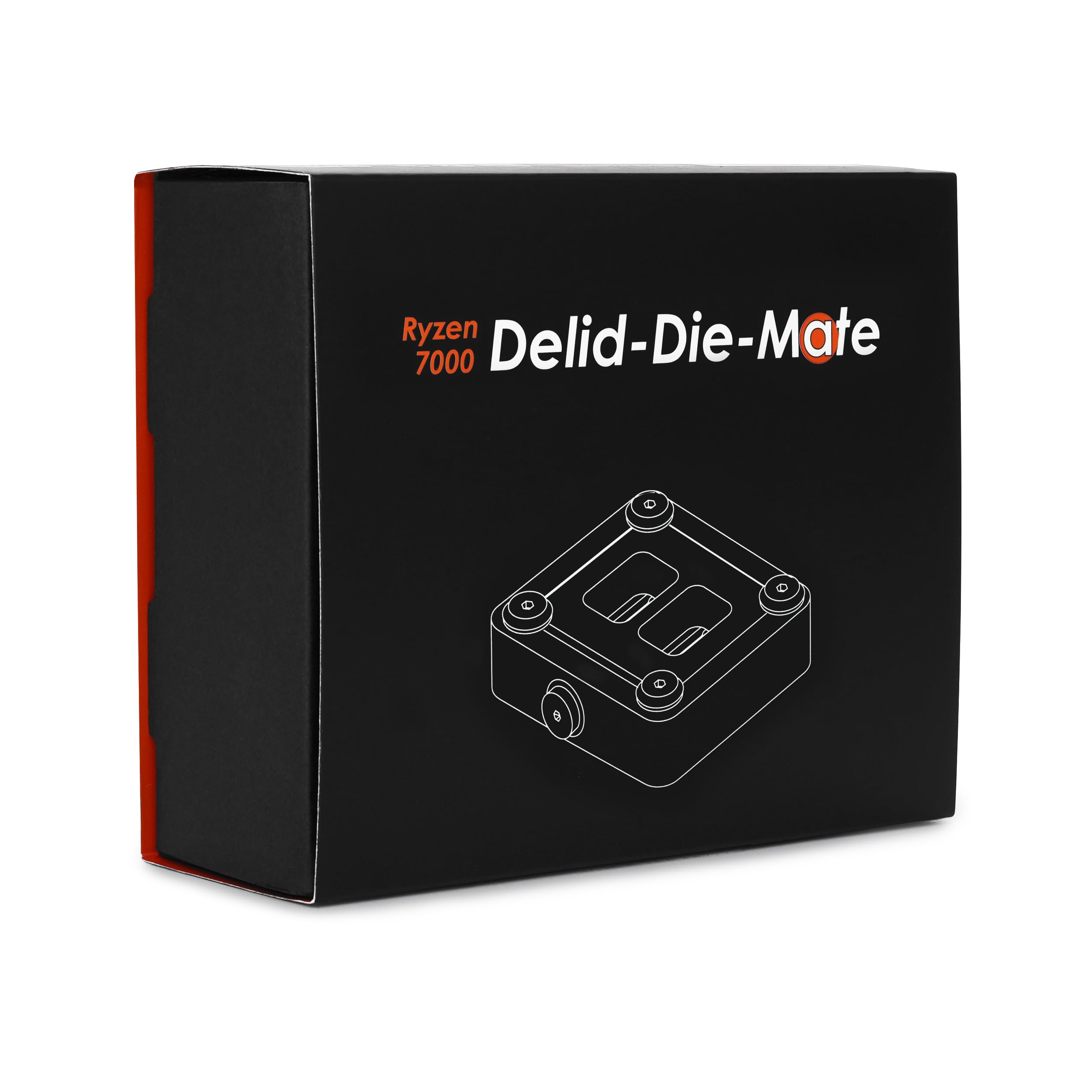 Thermal Grizzly - Delid-Die-Mate - AMD Ryzen 7000 CPU Delid Tool - Processor Heatspreader Removing Tool - Delidding Tool Developed by der8auer - Enhances Cooling
