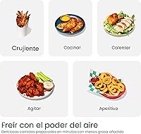 Vista 2 de Chefman TurboFry Touch Freidora de Aire Doble, Maximiza las Comidas Más Saludables con Capacidad de Doble Canasta, Controles Digitales de Un Toque