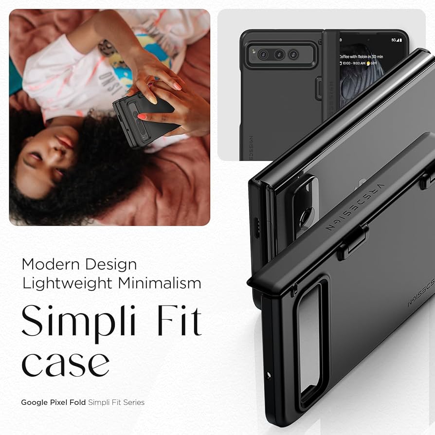 Amazon.co.jp: 【VRS】 Pixel Fold 対応 スリム ケース ヒンジカバー