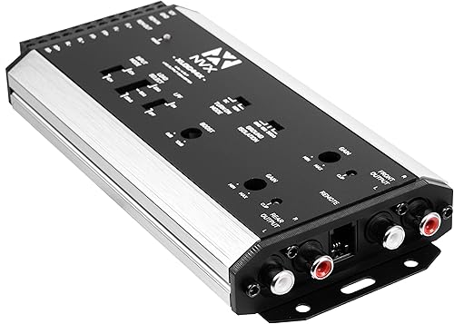 Miniatura 8 de NVX XLOC24X 2 entradas/4 salidas Convertidor de salida de línea activa de alto voltaje con coincidencia de impedancia y control de nivel remoto