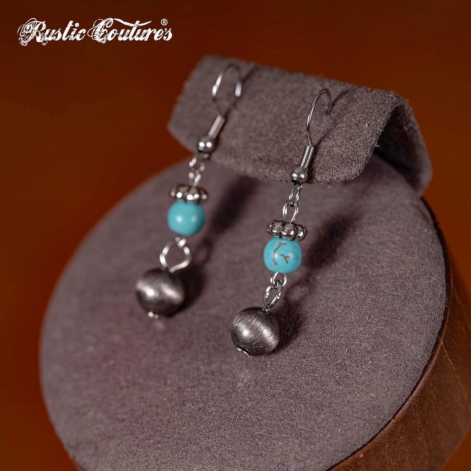 Rustic Couture's Western Necklace for Women Cowgirl Vintage Turquoise Country Jewelry - Image 4