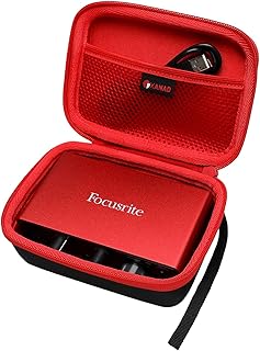 XANAD Hard Case for Focusrite Scarlett Solo 3rd Gen USB Audio Interface