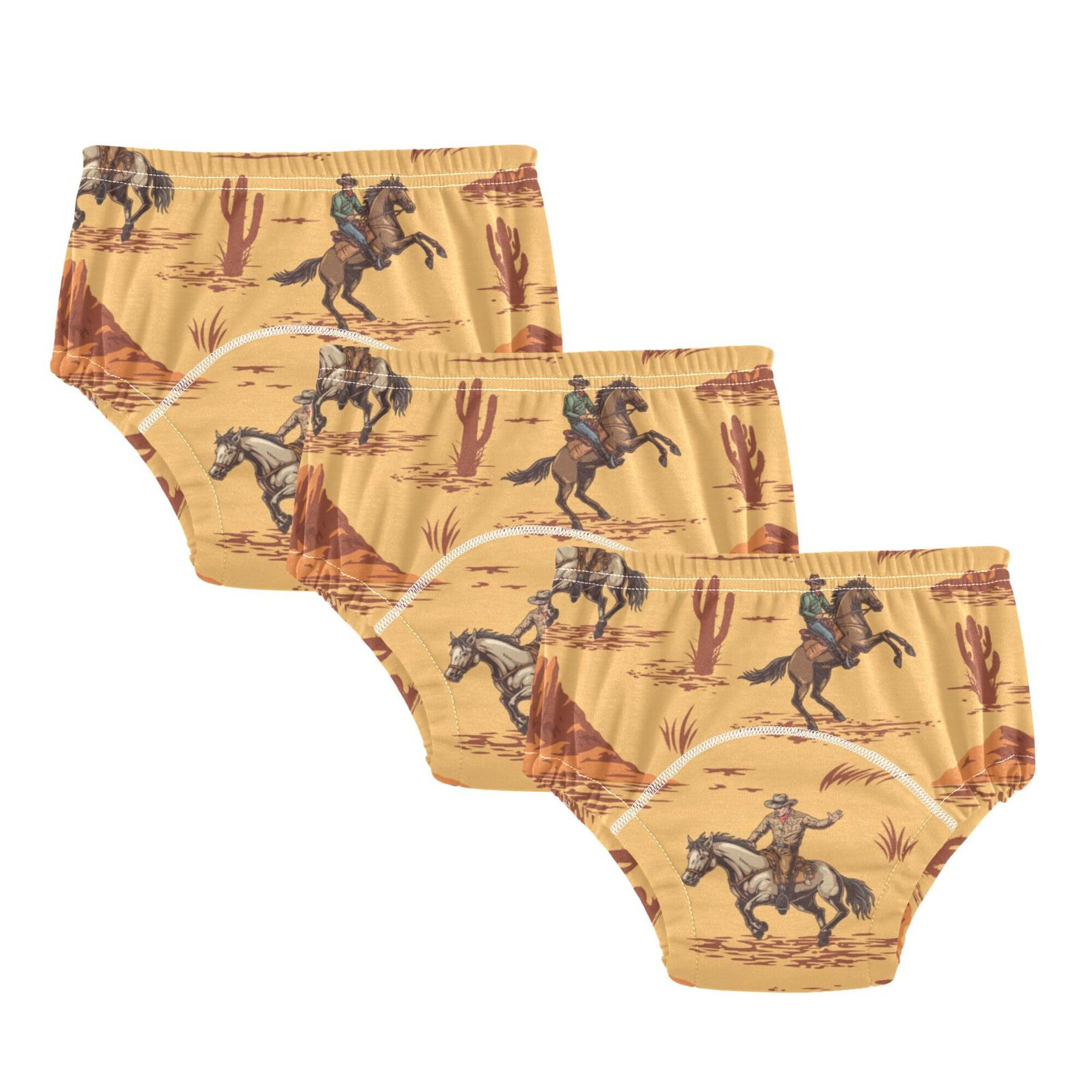 Toddler Potty Training Underwear Cotton Absorbent Soft Baby Girl Boy Potty Training Pant 2t-5t