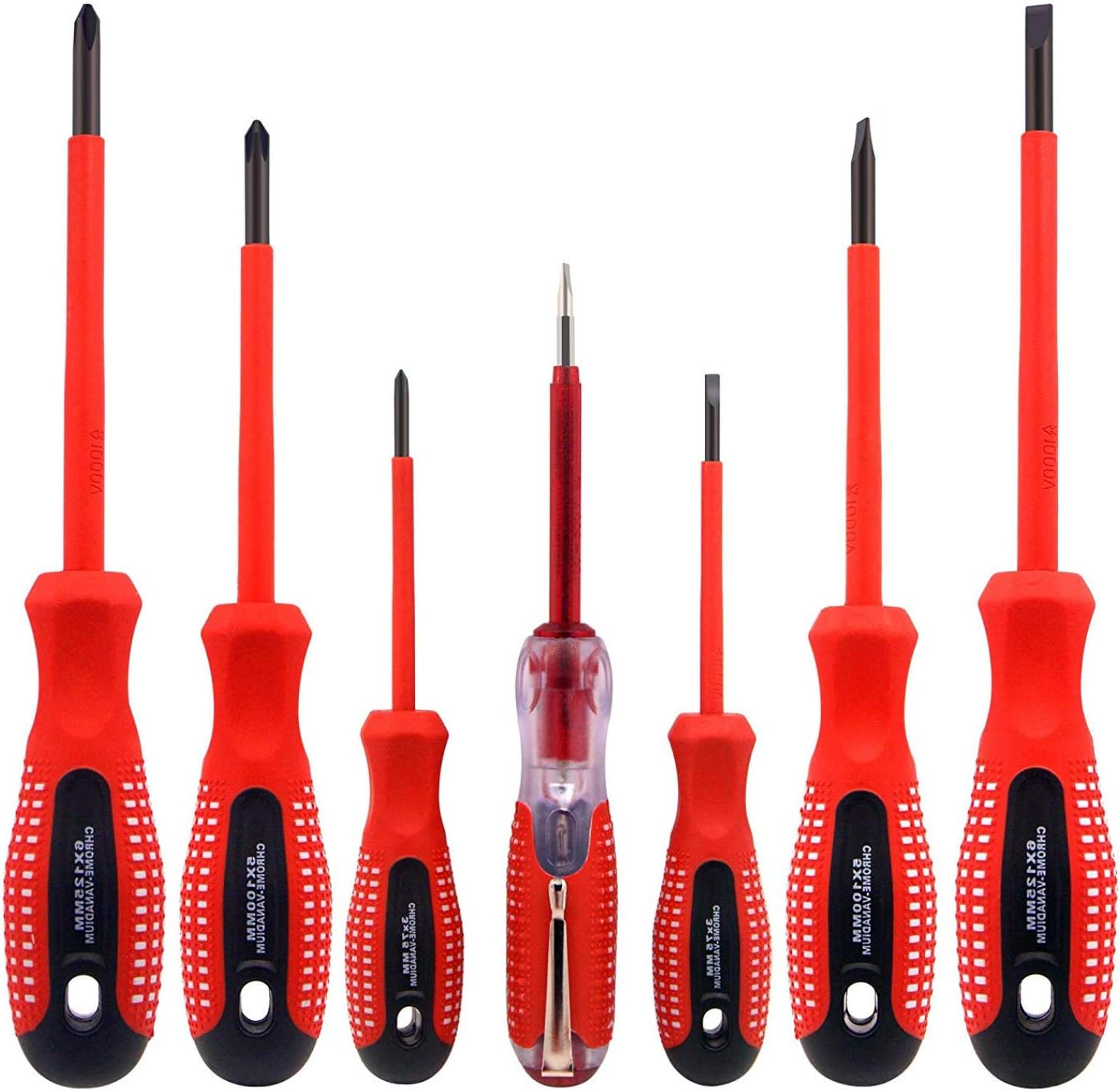 cacciavite a taglio con punte