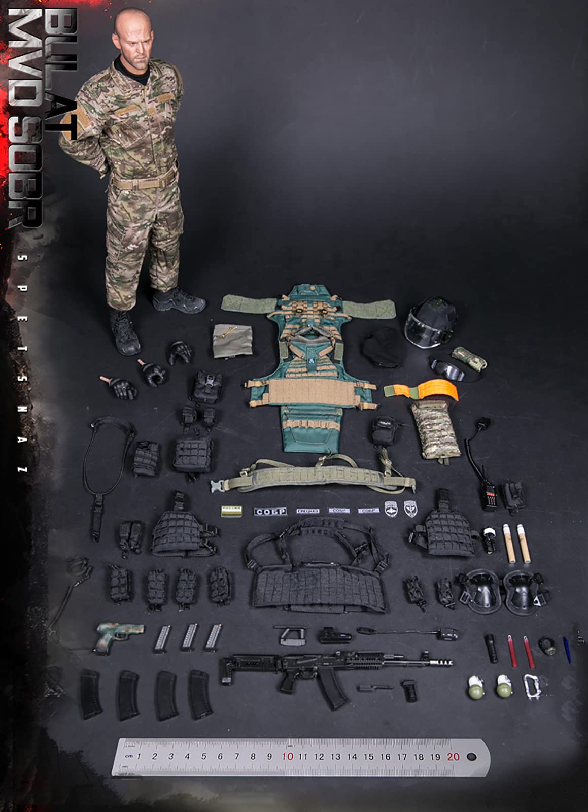 Amazon.co.jp: 1/6スケールミリタリーアクションフィギュアBulat Mvd