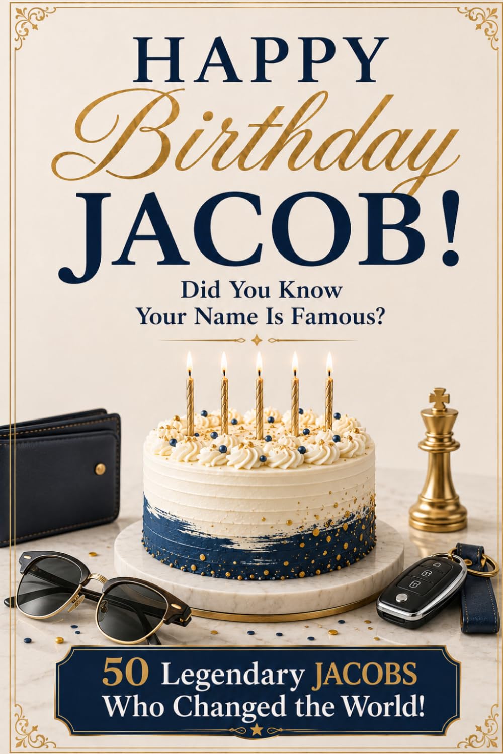 Happy Birthday, JACOB! Did You Know Your Name Is Famous?: 50 Legendary Jacobs Who Changed the World