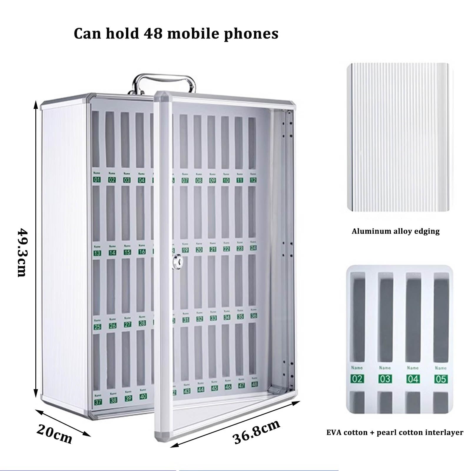 Contenitore Per Cellulare Per Studenti Mobiletto Per Cellulare In Classe Mobiletto Per Cellulare Contenitore Per Cellulare Portatile(48)