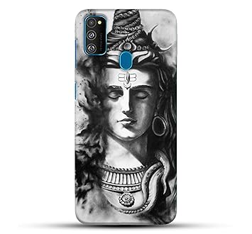 Pikkme Samsung Galaxy M21 Designer Printed Hard Back Cover Case For Samsung Galaxy M21 God Shiva Shivji Mahakaal Mahadev Abstract Amazon In Electronics