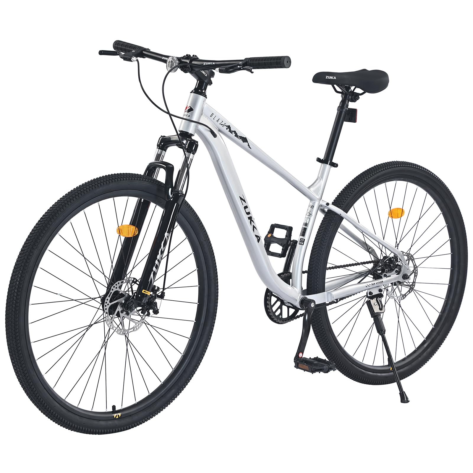 29歳  Amazon.com: ZUKKA Bicicleta de montaña de 29 pulgadas, 1/8 de