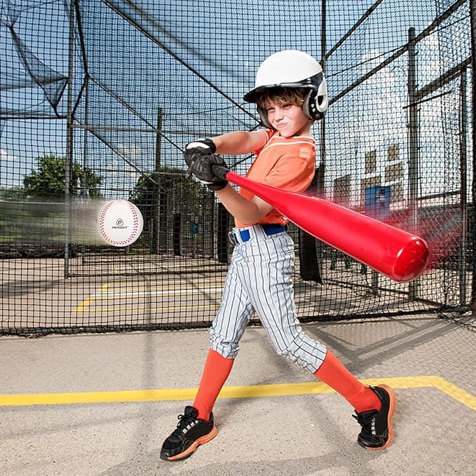 Image of PACKGOUT Soft Foam Baseballs for Kids & Teenagers - Practice & Replacement Balls