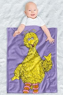 LOGOVISION Sesame Street Fleece Baby Blanket, 30