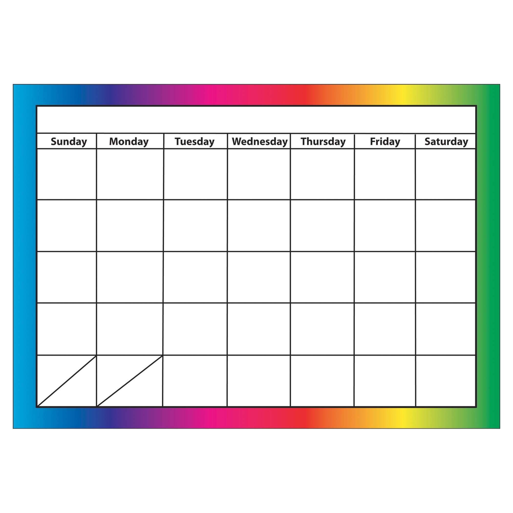 Ashley 10096 Productions Magnetic Calendar, Multicolor, 8.5 x 11 Inches