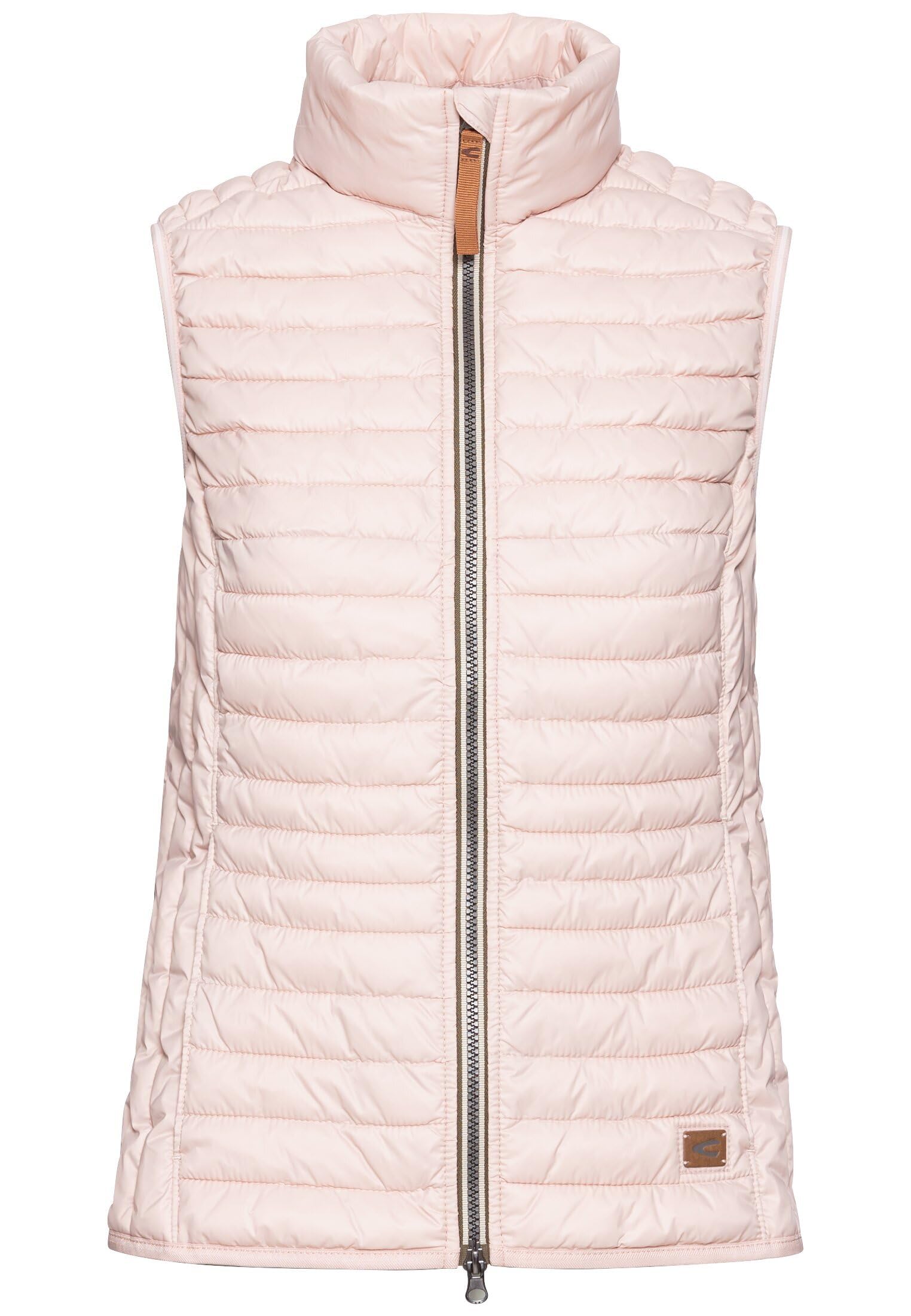 camel active Damen Steppweste aus recyceltem Polyamid Rosa