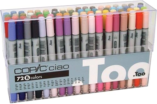 Copic Ciao Drawing Marker B 72-Piece Set
