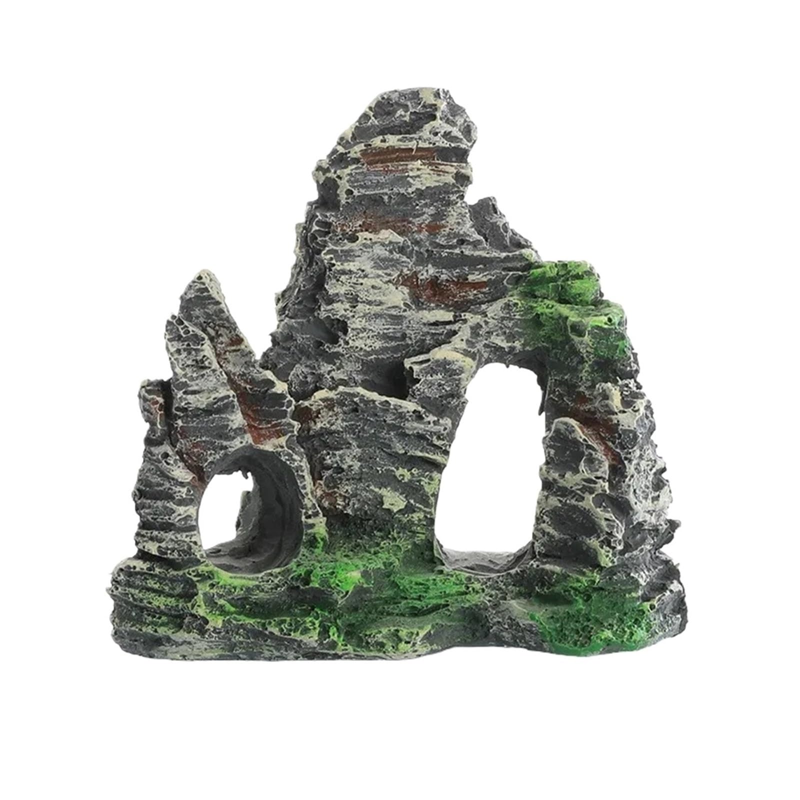 XIEHYA 3pcs Rockery Mountain Resin Aquarium Landscape View Decoration For Decoration