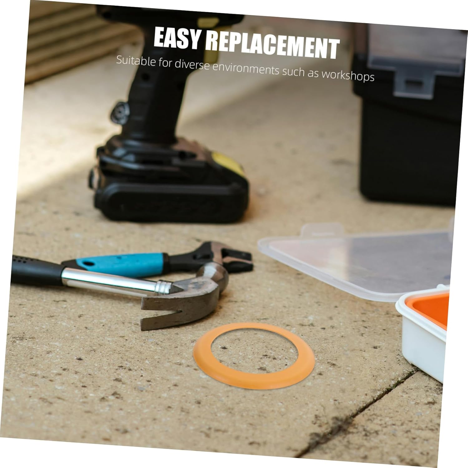 Rubber Piston Replacement for Air Compressor Cylinder Seal Non-Oil Silent Pump Accessory Compatible Various Industrial and Commercial Applications