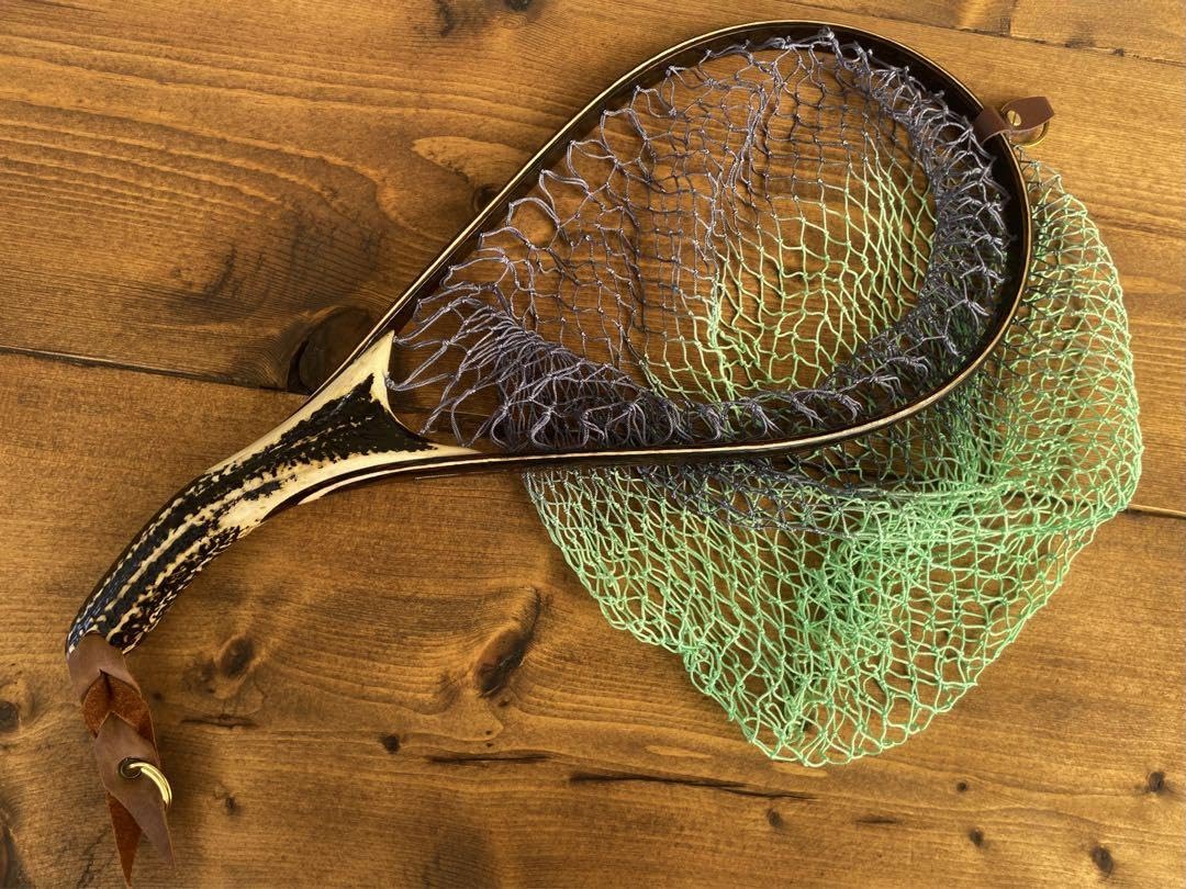渓流　ランディングネット　シマネットちりめん仕様 渓流 ランディングネット シマネットちりめん仕様