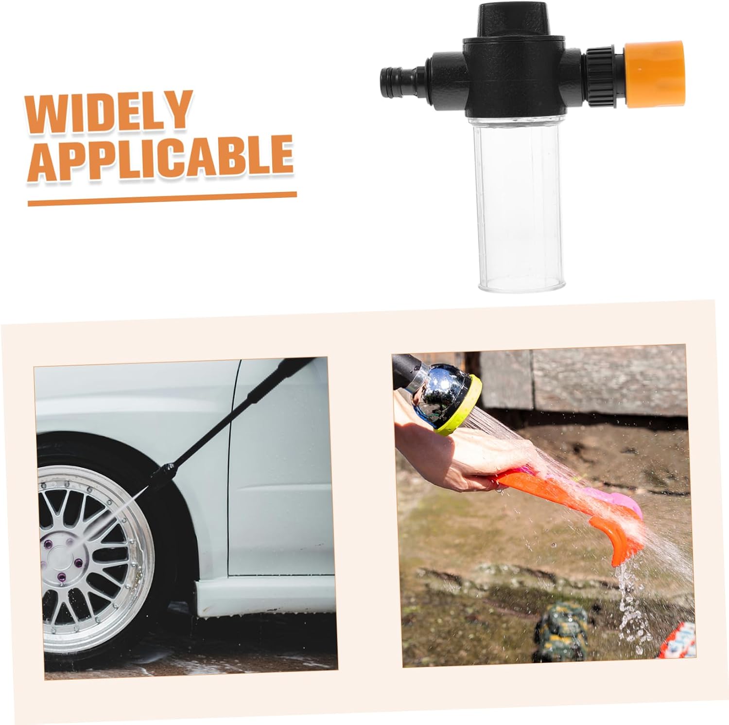 Extended Car Washing Sprayer High-pressure Washer Gun Garden Hose Sprayer Nozzle