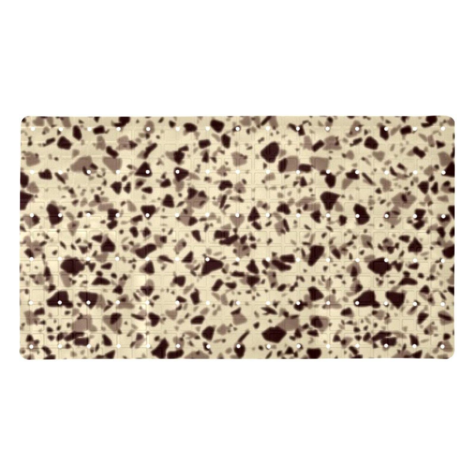 Tapis de bain antidérapant à ventouses écaille de tortue 40x70 cm