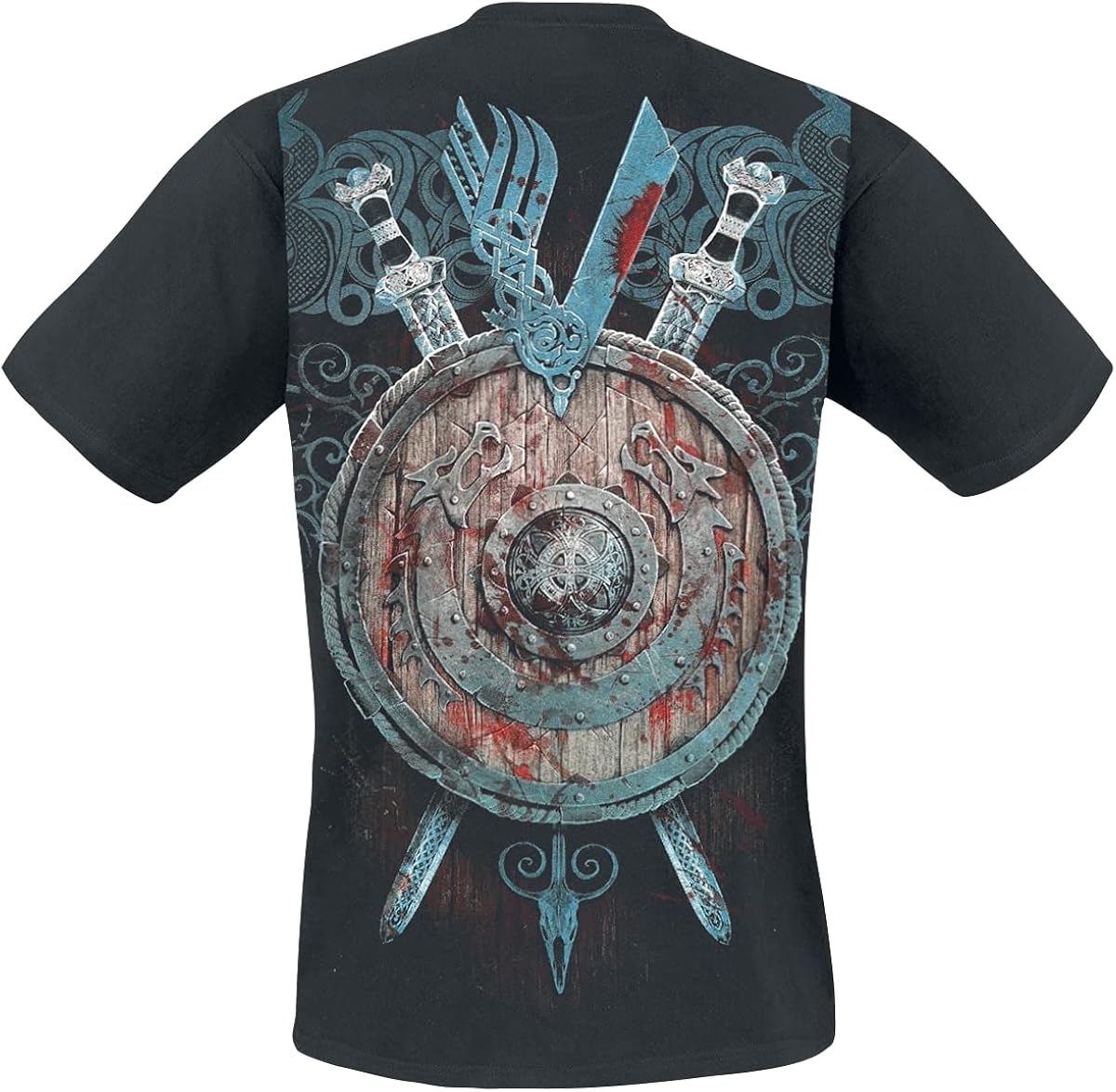Spiral - Vikings - Battle - T-Shirt Black