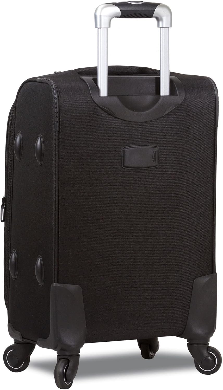 review Rolite Explorer 3-Piece Expandable Spinner Luggage Set, Black, One Size