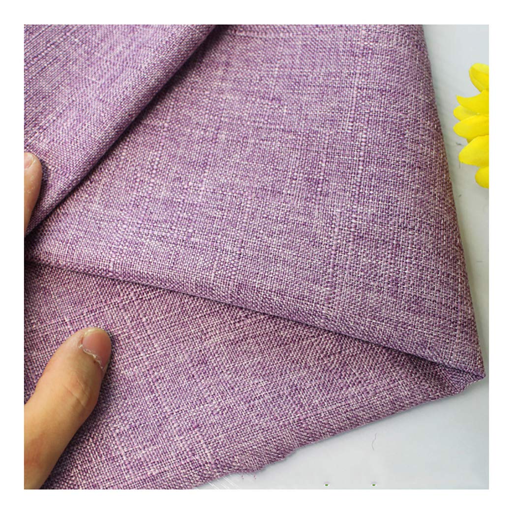 Tissu en lin naturel anti-effilochage pour travaux d'aiguille faciles sans plis