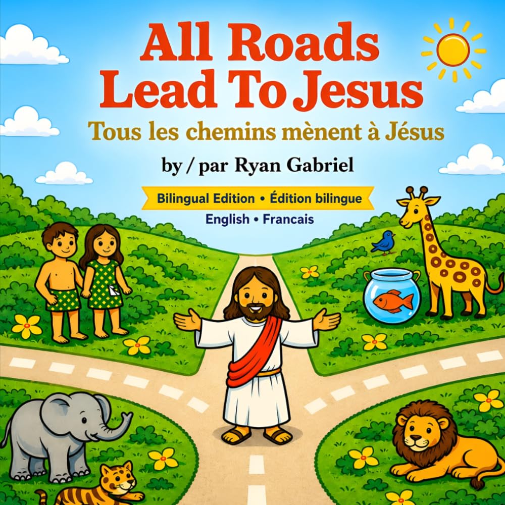 All Roads Lead To Jesus: A Bilingual English–French Children’s Book — Special Edition with Bonus Audio Read-Along
