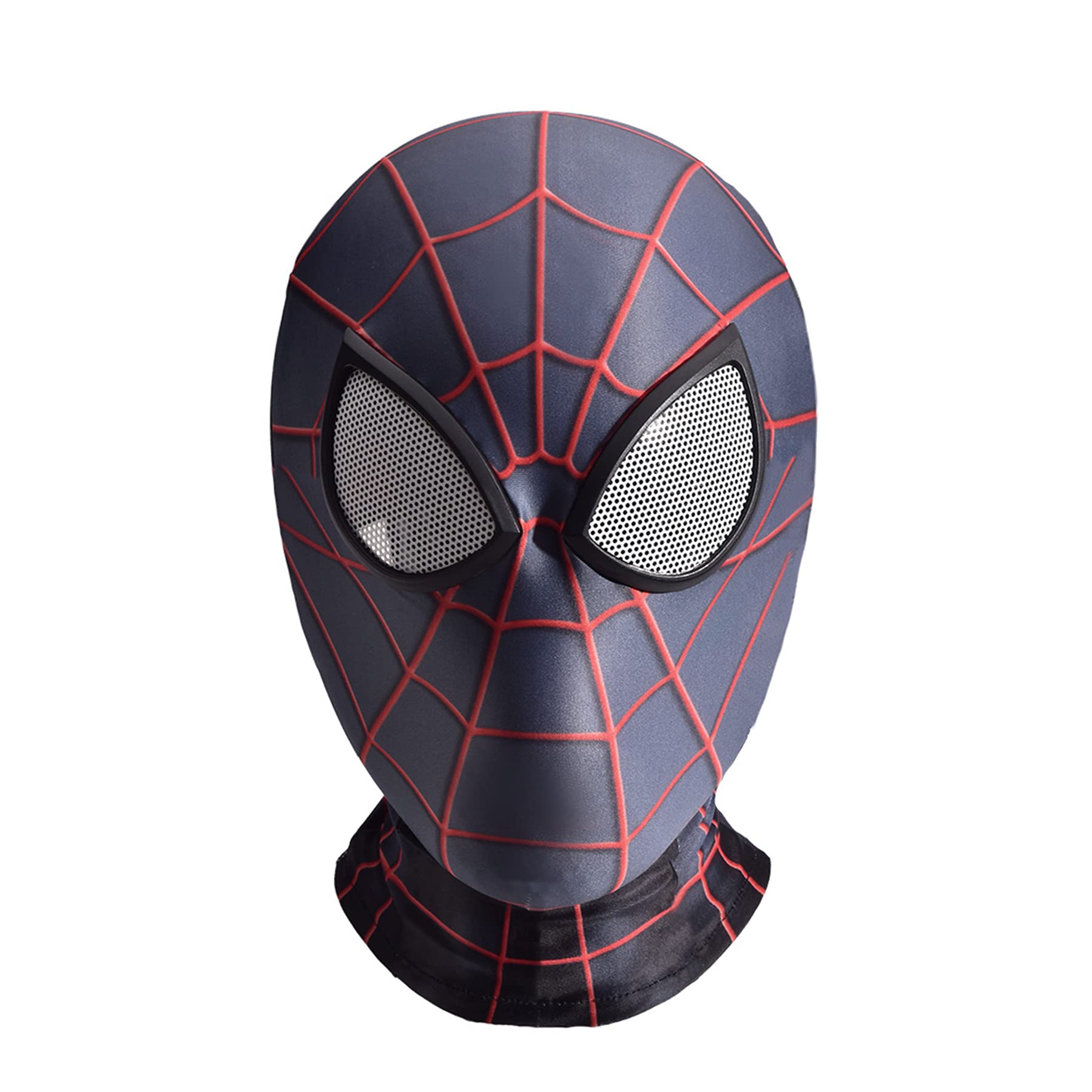 Kid Cosplay Headgear spider mask Avenger Halloween Full face Mask Lycra spandex Head Hood Children's Costume Accessories Christmas Masks