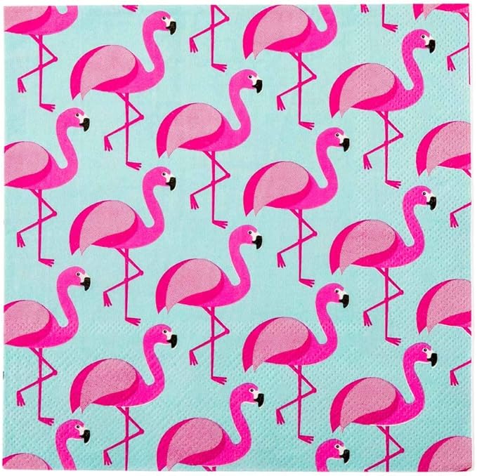 Restaurantware Sky Blue Paper Luncheon Napkin Florida