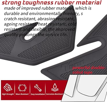 Motorcycle 5 PCS Tank Pads Frame Fuel Gas Tank Traction Pad Protector fit for YA&MA&HA Tenere 700 TENERE700 XTZ700 2025 2026 T700 Rally Accessories
