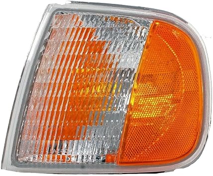 Turn Signal/Parking Assembly Front Left 1pc for Ford for Expedition 1997-2003 for F150 1997-2003 for F250 1998-2003 for F250 1998-2003 F75Z13201AC 1630260 Easy to install