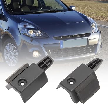 2x Retaining Bolt Holder (Left and Right) for Clio 3 Hat Rack Clip Clips 7701479153