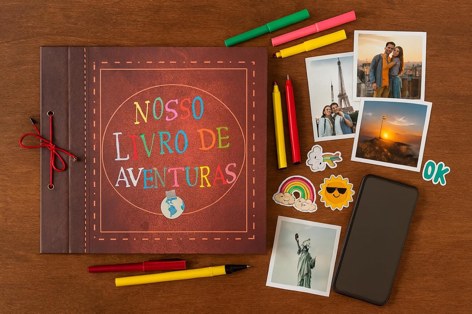 Álbum Nosso Livro de Aventuras