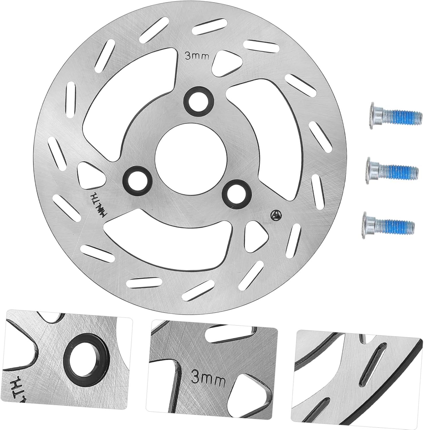 Disc Brake Pads Bike Brake Disc Accessory Replacement Parts for Cycling and Electric Bikes