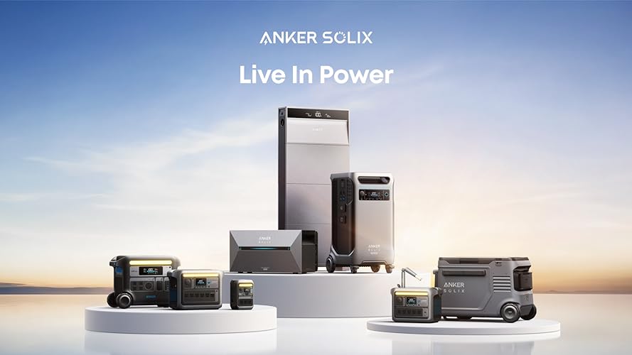Bild 6 - Anker SOLIX C1000 Gen 2 Tragbare Powerstation, 2.000W Solargenerator, vollständige Aufladung in 49 Minuten, 1.024Wh LiFePO₄-Akku für Notstromversorgung, Stromausfälle und Camping