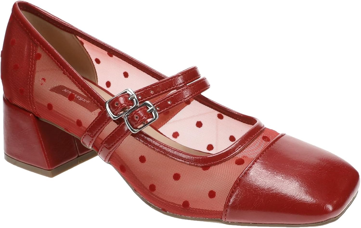 Masseys Women’s Adara Mary Jane Pump with Block Heel