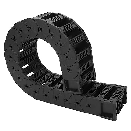 Wedinard Cable Drag Chain, Cable Carrier, Removable CNC Machine for Engraving Machine(D35*77, Length 1m)