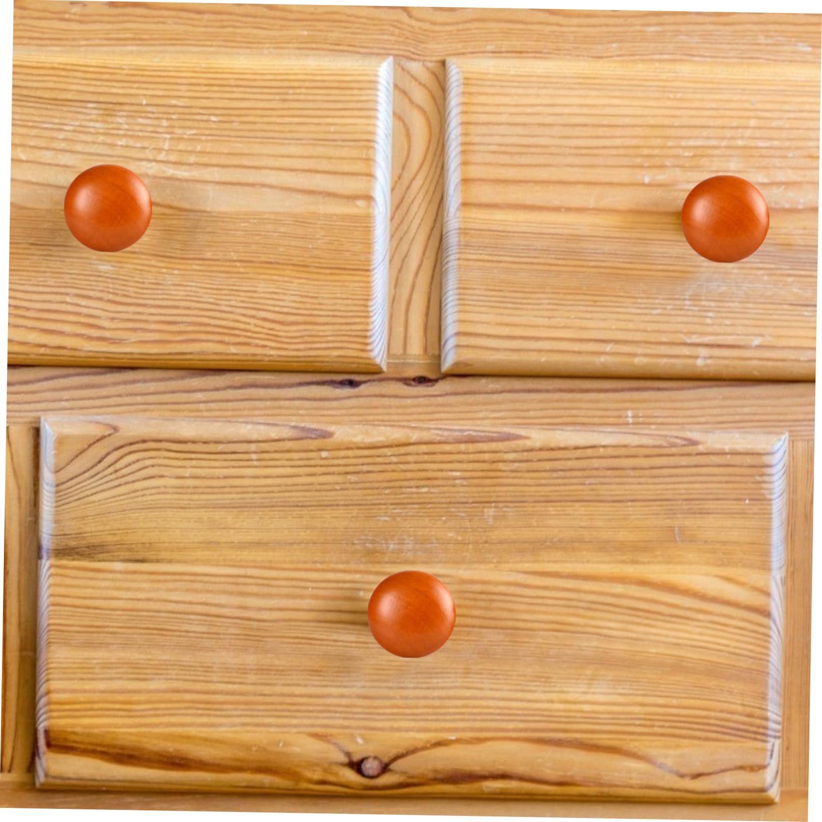 Uonlytech 5 Set Solid Industriale Celulare Tirare Pomelli Cassettiera Piatto Pomelli Dorati Di Mobili Porta Maniglie Per Mobili Comò in Legno Tira Maniglia Per Armadio Lega 4 Pezzi * 5