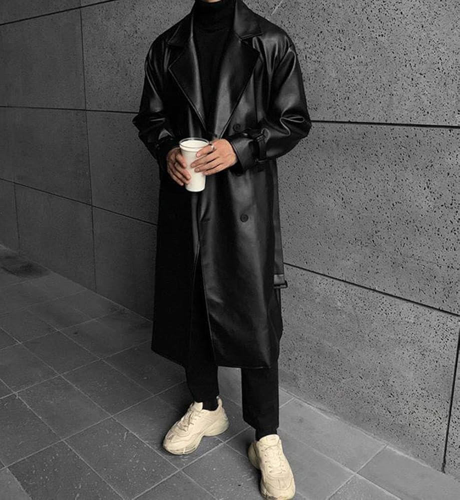 Amazon | [ZHONGJUE] ジュージェン レザーコート メンズ