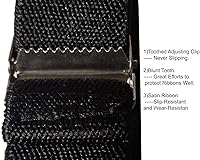 Vista 4 de Cyprinus Carpio Brazalete elástico ajustable para camisa liguero