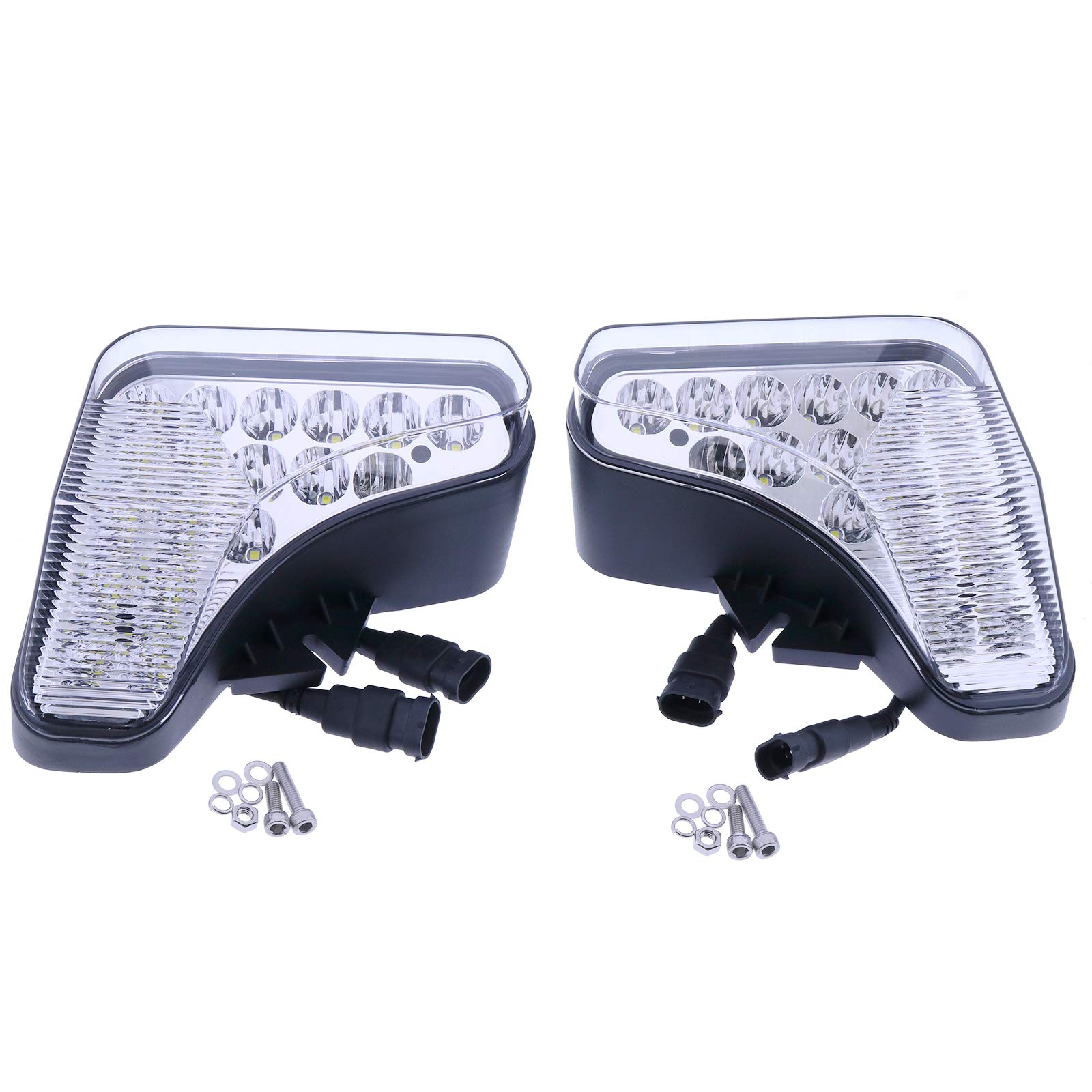 HVACSTAR LED Headlight Kit 7251341 7251340 Compatible with Bobcat A770 S450 S510 S530 S550 S570 S590 S595 S630 S650 S740 S750 S770 S850 T450 T550 T590 T595 T630 T650 T740 T750 T770 T870