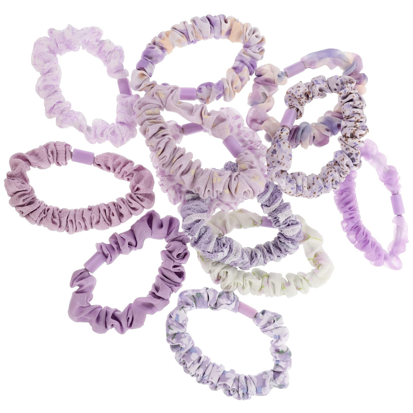 FRCOLOR 5 Juegos De Coleteros Elásticos Sin Costuras Para Niña Accesorios Para El Cabello 12 Unidades X 5
