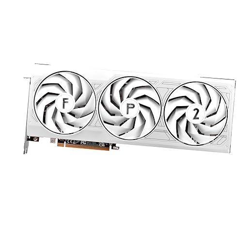 Placa de video Sapphire Pure AMD Radeon RX 7700XT 12GB Edição Frost Punk 2